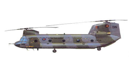 Boeing Vertoi Modelo 114/CH-47C Chinook